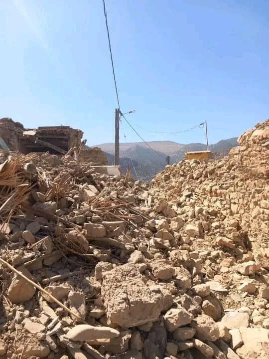 Earthquake damage during Morocco earthquake - SOS Children's Villages Image